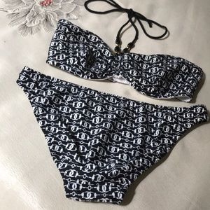 Shoshanna Swimwear link pattern 2 Piece Bikini